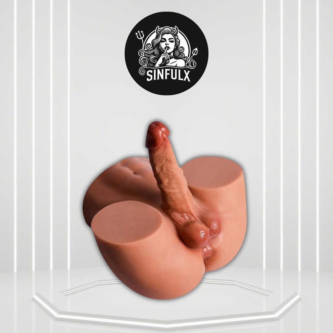 DualForm Male Sex Doll Torso 7in Dildo 10LB