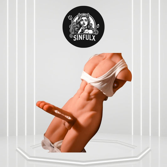KyntheraX Thrusting Male Sex Doll Torso 6.3in 22LB