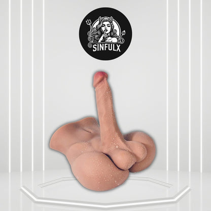 VelriX Male Sex Doll Torso Stable Base Flexible Dildo