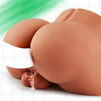 DualCoreX Male Sex Doll Torso 7in Dildo 11LB