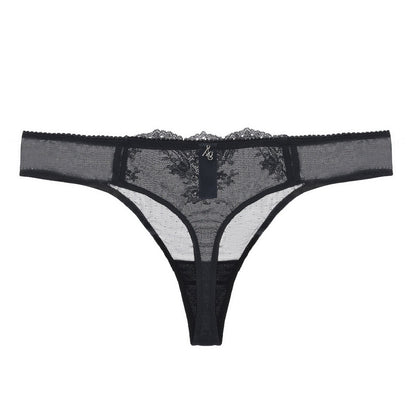 Kim Stretch Lace & Mesh Thong