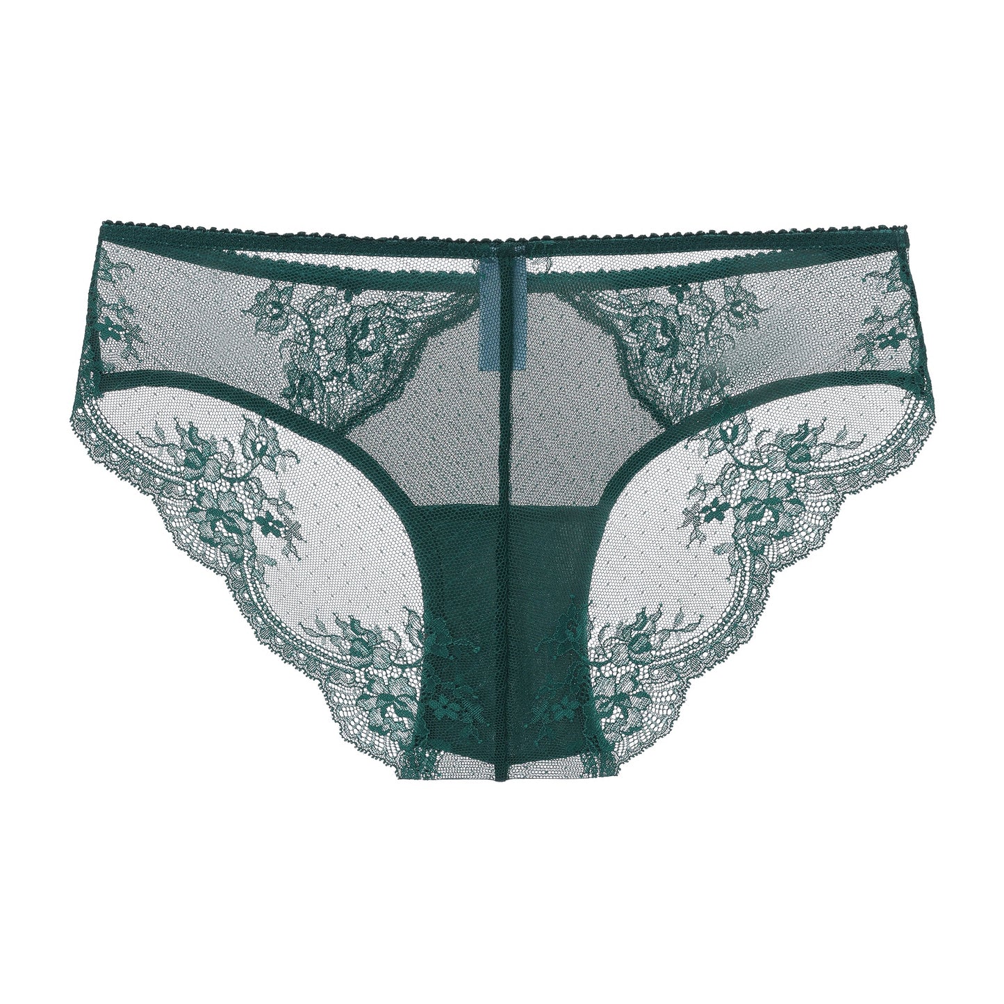 Kim Stretch Lace & Mesh Cheeky