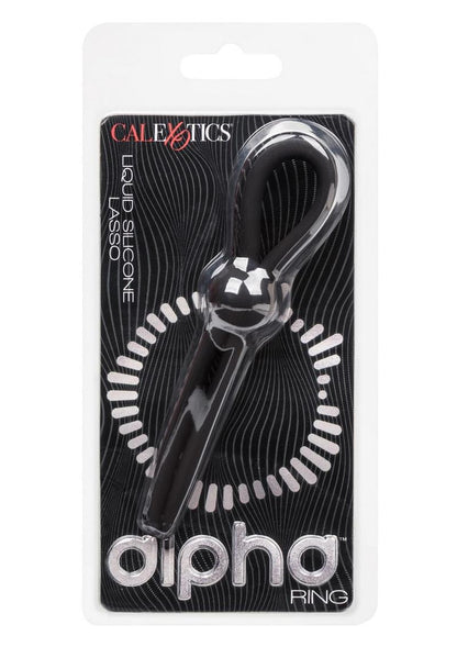 Alpha Liquid Silicone Lasso Cock Ring – Premium Silicone