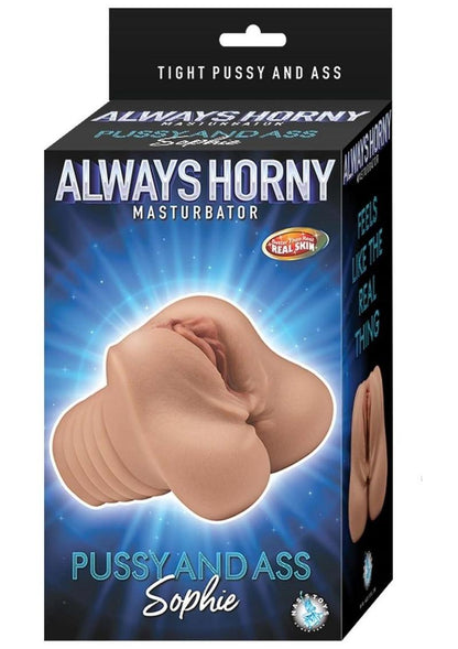 Always Horny Sophie Masturbator Realistic Pussy and Ass