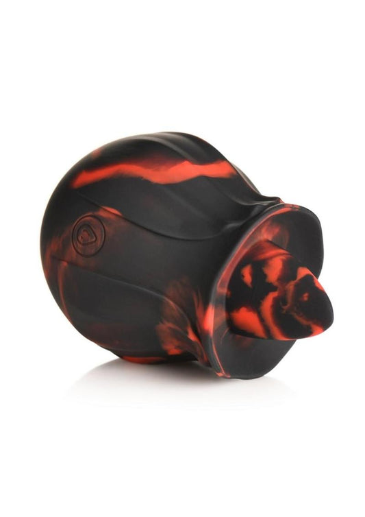 Bloomgasm Black Kiss Rimming Rose Rechargeable Clitoral Stimulator