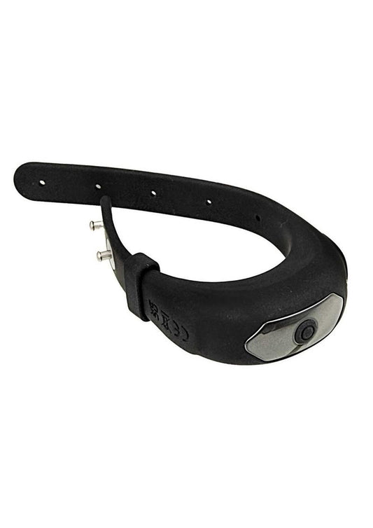 CockPower Adjustable Belt Ring Rechargeable Silicone Cock Ring