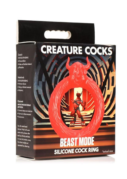 Creature Cocks Beast Mode Premium Silicone Cock Ring