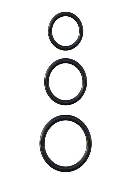 Fantasy C Ringz Silicone 3 Ring Stamina Cock Ring