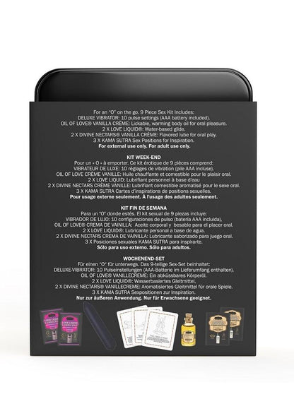 Kama Sutra Weekender Vibe Kit 9 Piece