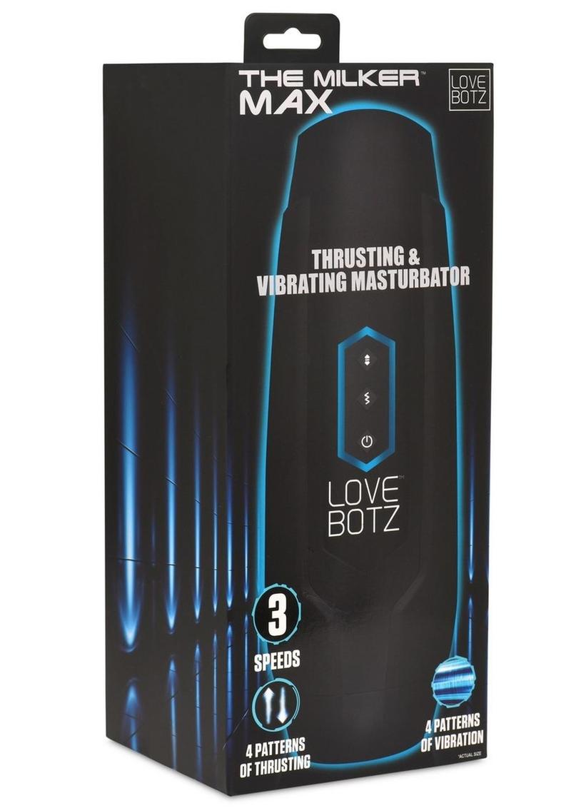 The Milker Max Thrusting AndVibrating Masturbator 3 Speeds 4 Patterns