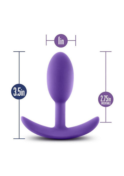 Luxe Wearable Vibra SlimPlug Medium Butt Plug