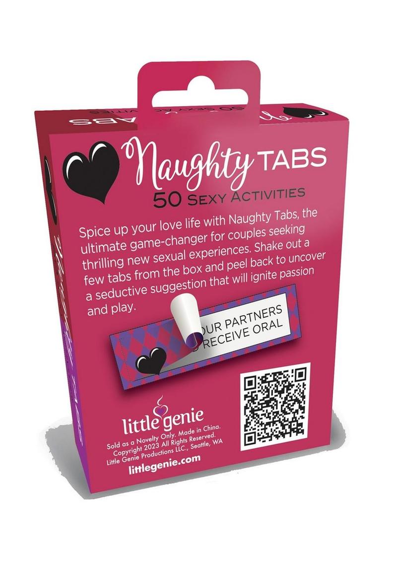 Naughty Tabs Sexy Activities for Couples