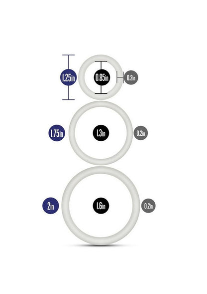 Performance VS4 Pure Silicone Cock Ring Set