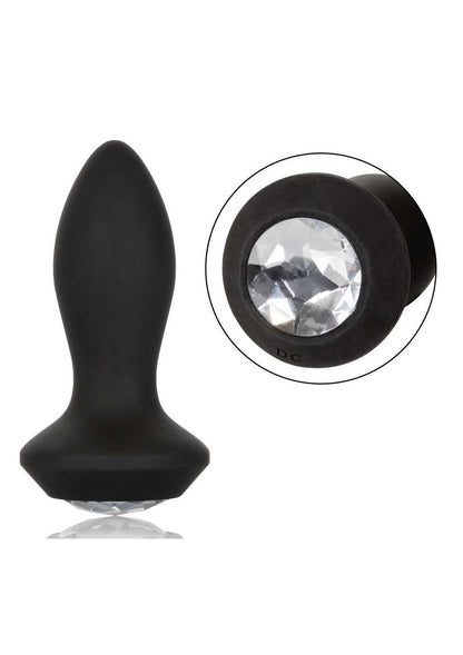 CalExotics Power Gem Vibrating Petite Crystal Probe Plug