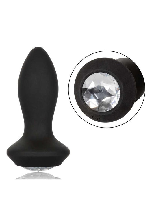 CalExotics Power Gem Vibrating Petite Crystal Probe Plug