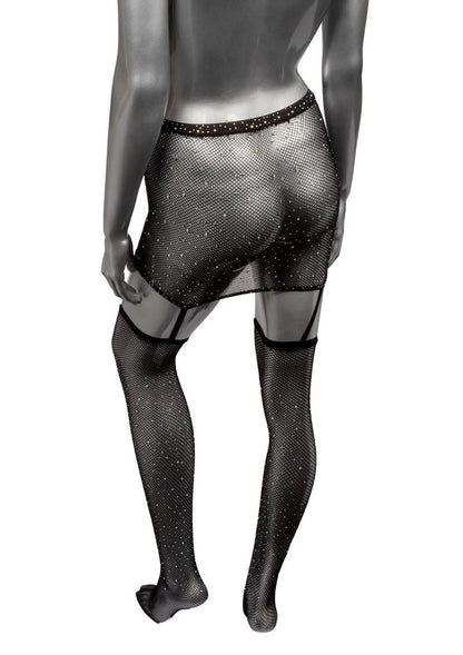 Radiance One-Piece Garter Skirt with Thigh Highs