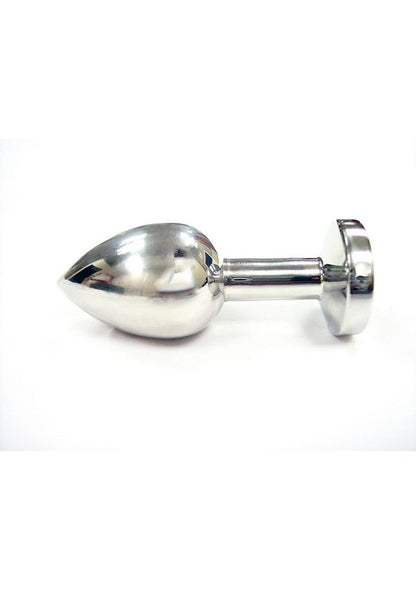 Rouge Smooth Stainless Steel Anal Plug