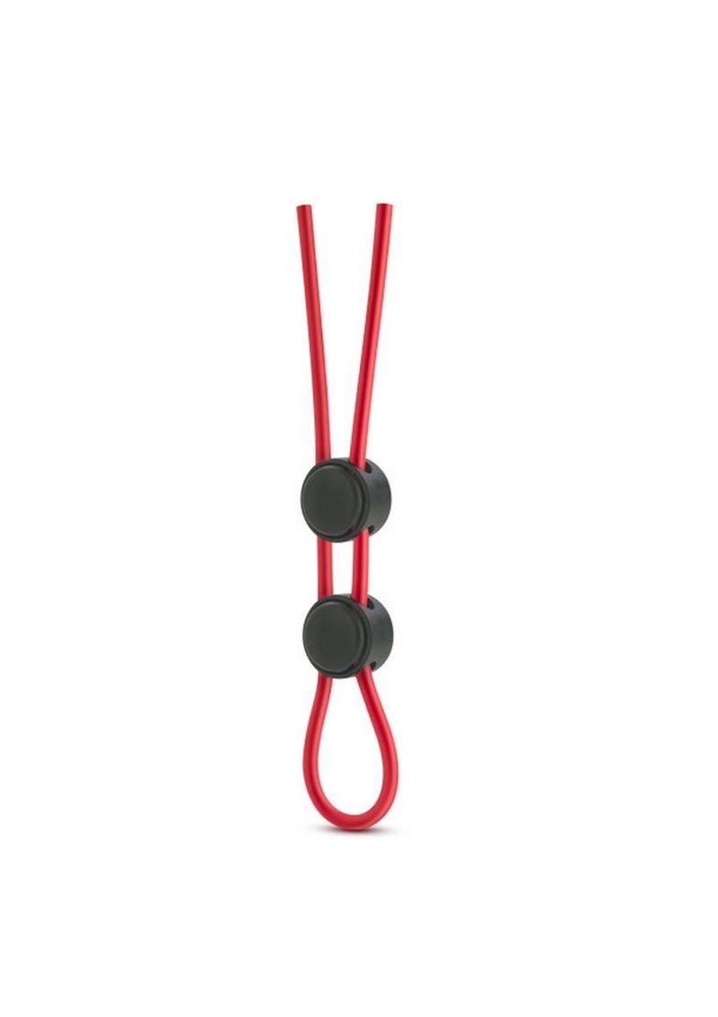 Stay Hard Silicone Double Loop Adjustable Cock Ring