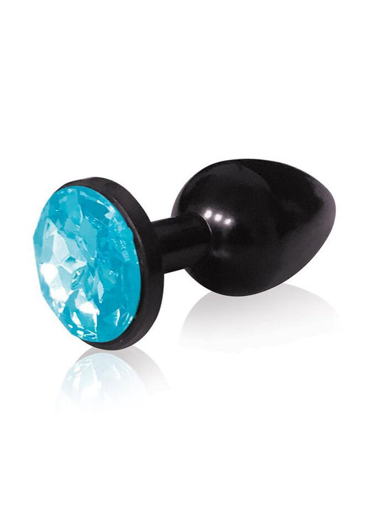 The Silver Starter Bejeweled Stainless Steel Butt Plug