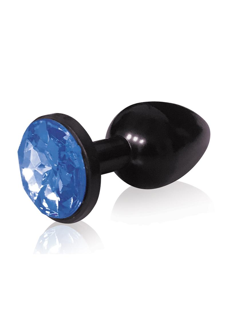 The Silver Starter Bejeweled Stainless Steel Butt Plug