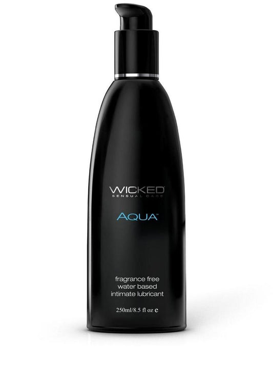 Wicked Aqua Fragrance Free Water Based Lubricant
