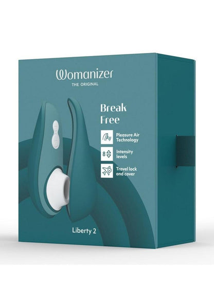 Womanizer Liberty 2 Petrol Rechargeable Silicone Clitoral Stimulator