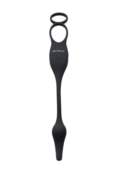 Zero Tolerance Plug And Tug Rechargeable Silicone Anal Plug and Cock Ring