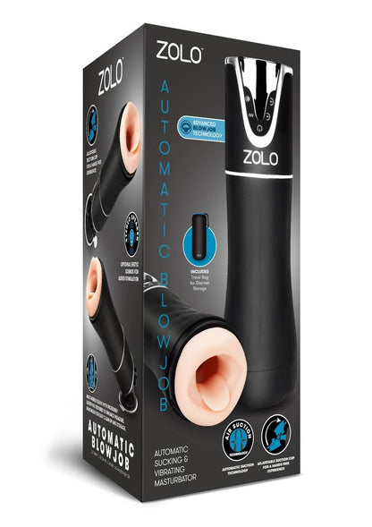 ZOLO Automatic Blowjob Sucking And Vibrating Masturbator